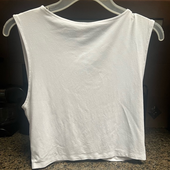DIVIDED H&M cropped tank top. Size large. - Picture 2 of 2